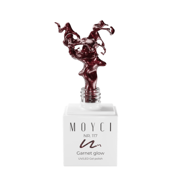 Lakier hybrydowy Moyci 6 ml - 117 Garnet glow