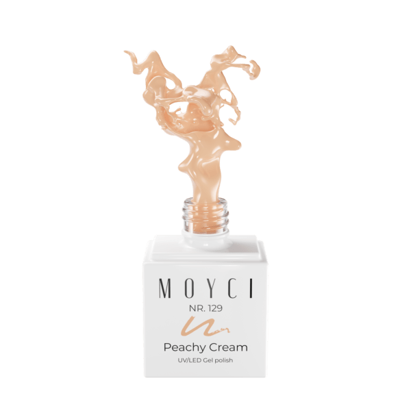 Lakier hybrydowy Moyci 6 ml - 129 Peachy Cream