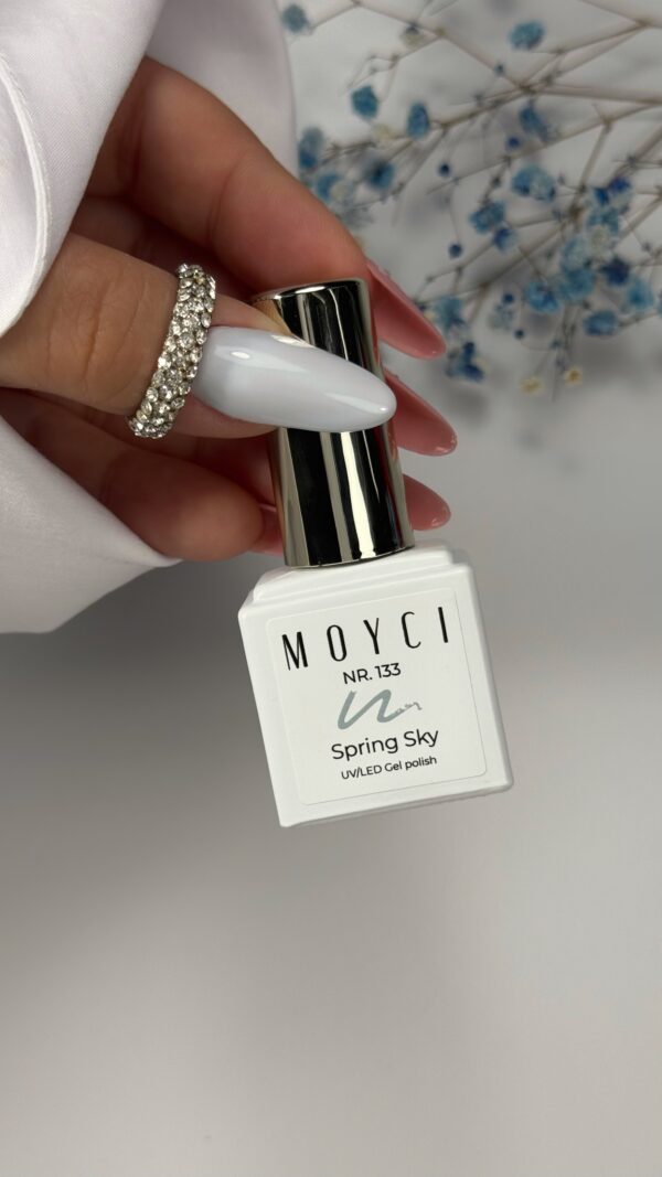 Lakier hybrydowy Moyci 6 ml - 133 Spring Sky - obrazek 2