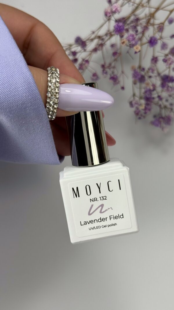 Lakier hybrydowy Moyci 6 ml - 132 Lavender Field - obrazek 2