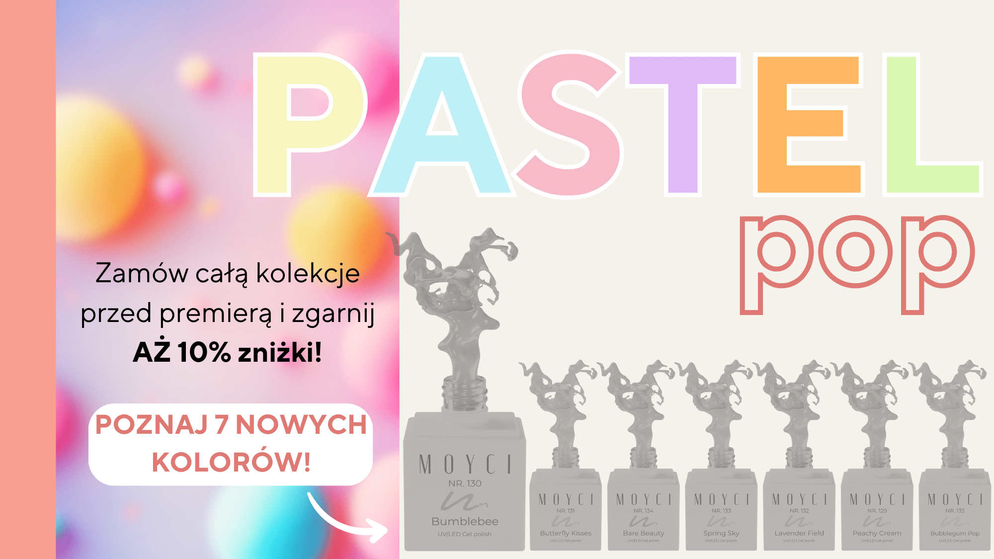 Pastel pop