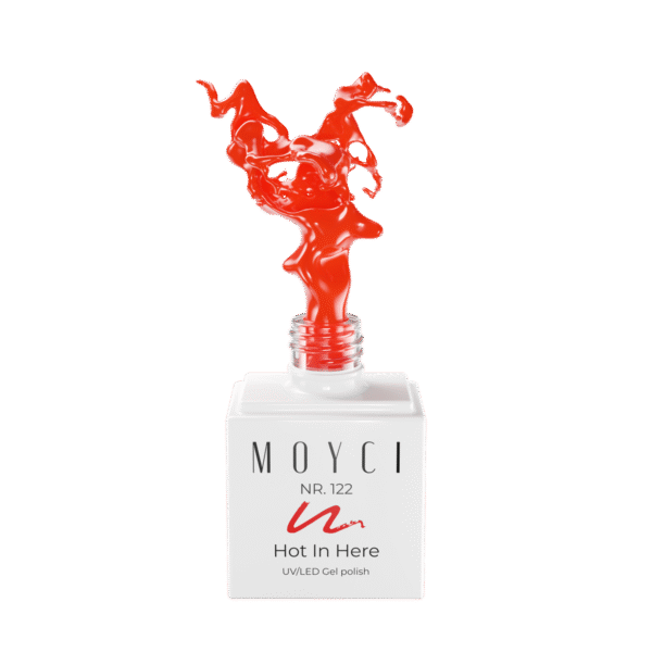 Lakier hybrydowy Moyci 6 ml - 122 Hot In Here
