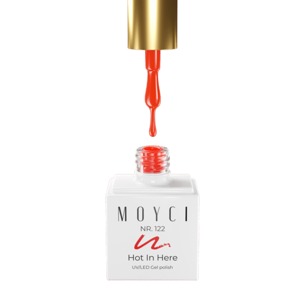 Lakier hybrydowy Moyci 6 ml - 122 Hot In Here - obrazek 2