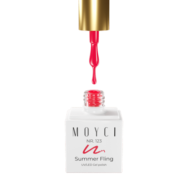 Lakier hybrydowy Moyci 6 ml - 123 Summer Fling - obrazek 2