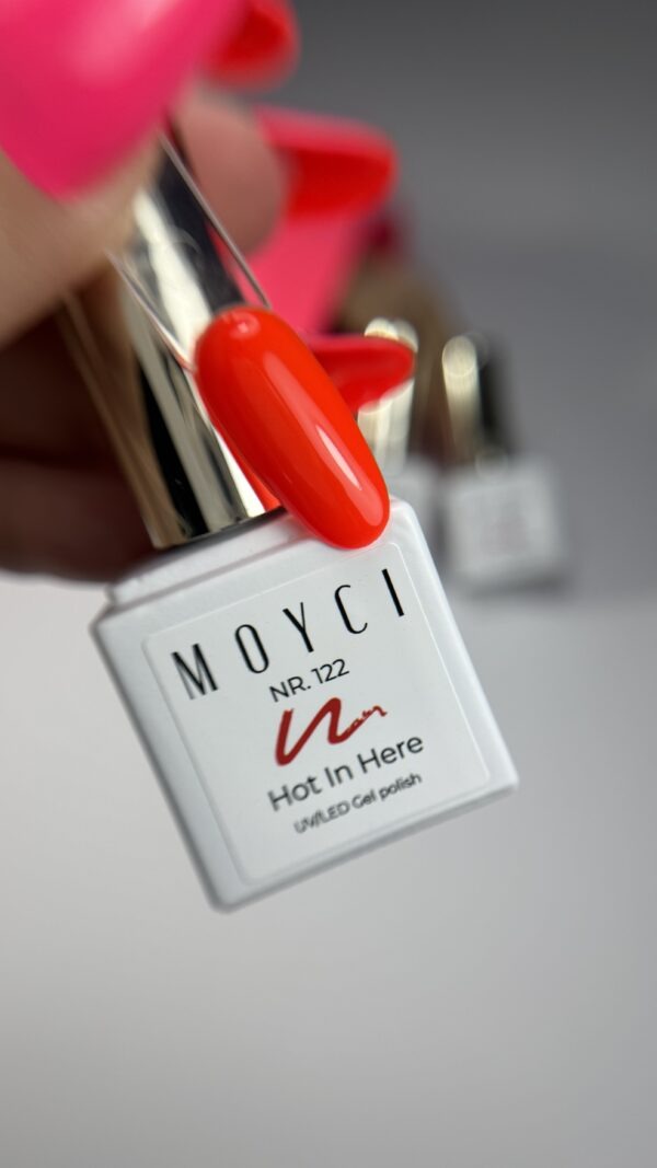 Lakier hybrydowy Moyci 6 ml - 122 Hot In Here - obrazek 3