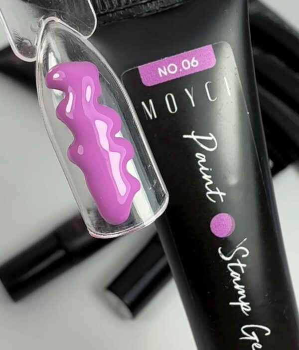 PAINT STAMP GEL - Żel do zdobień NO.06 8g - obrazek 2