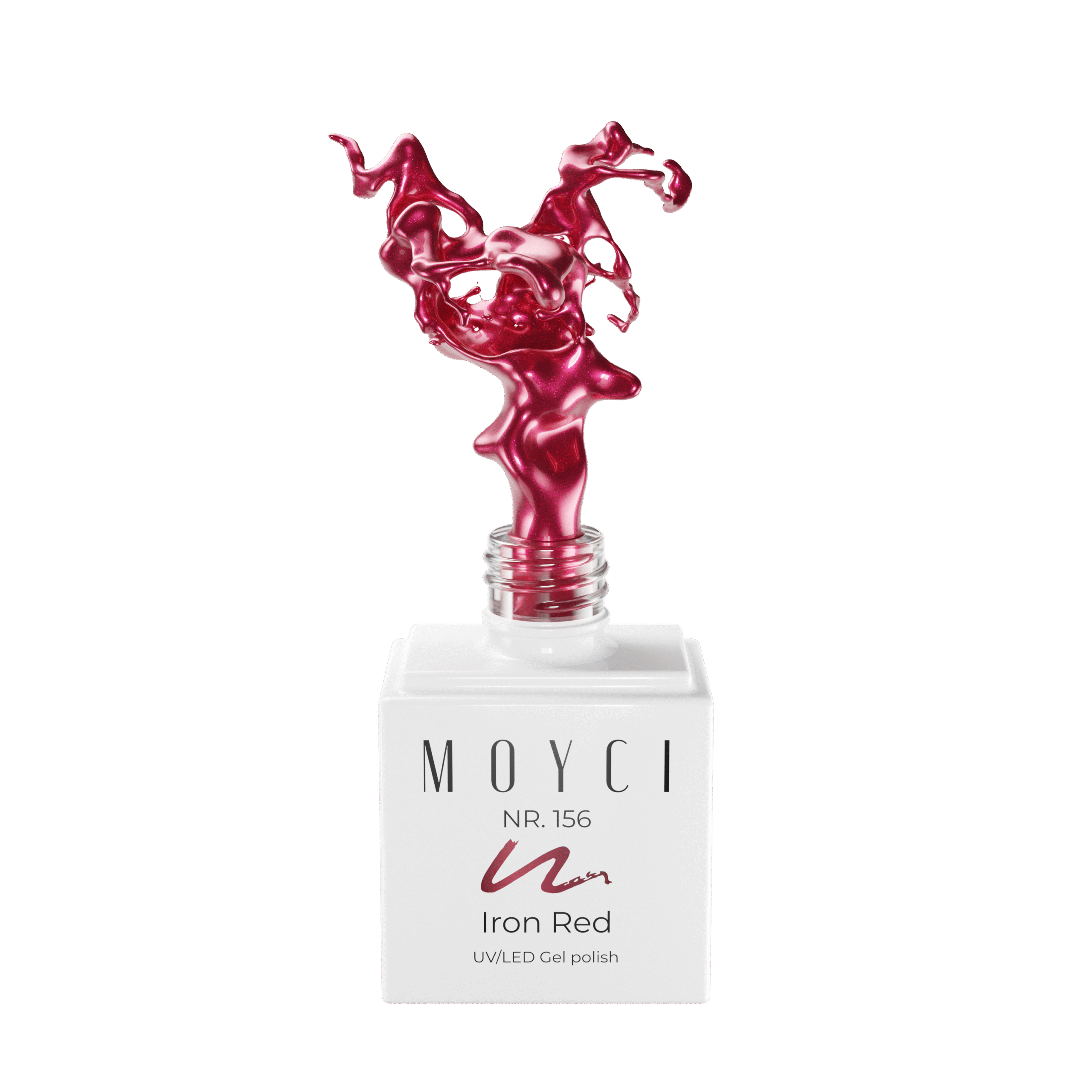 Lakier hybrydowy Moyci 6ml - 156 Iron Red