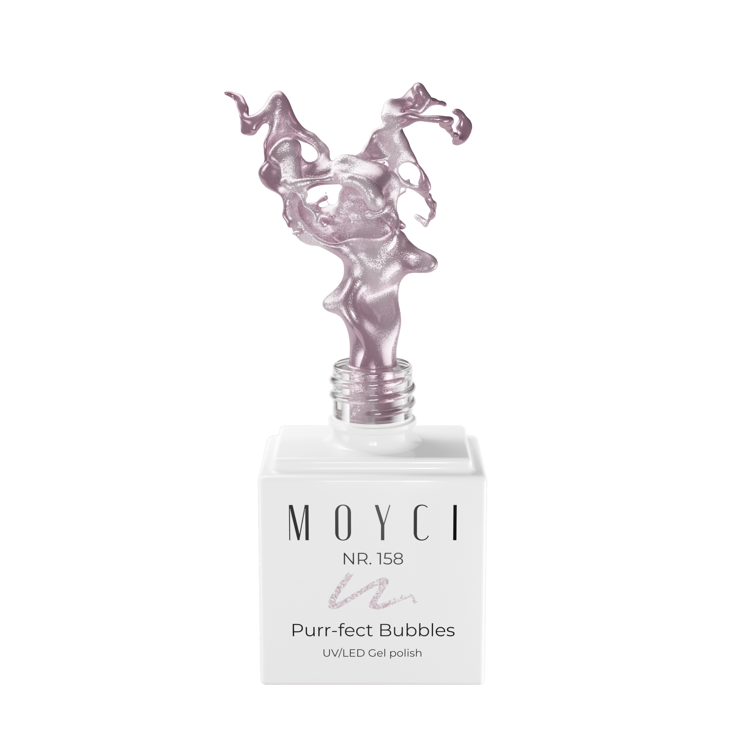 Lakier Hybrydowy Moyci 6ml - 158 Purr-fect Bubbles