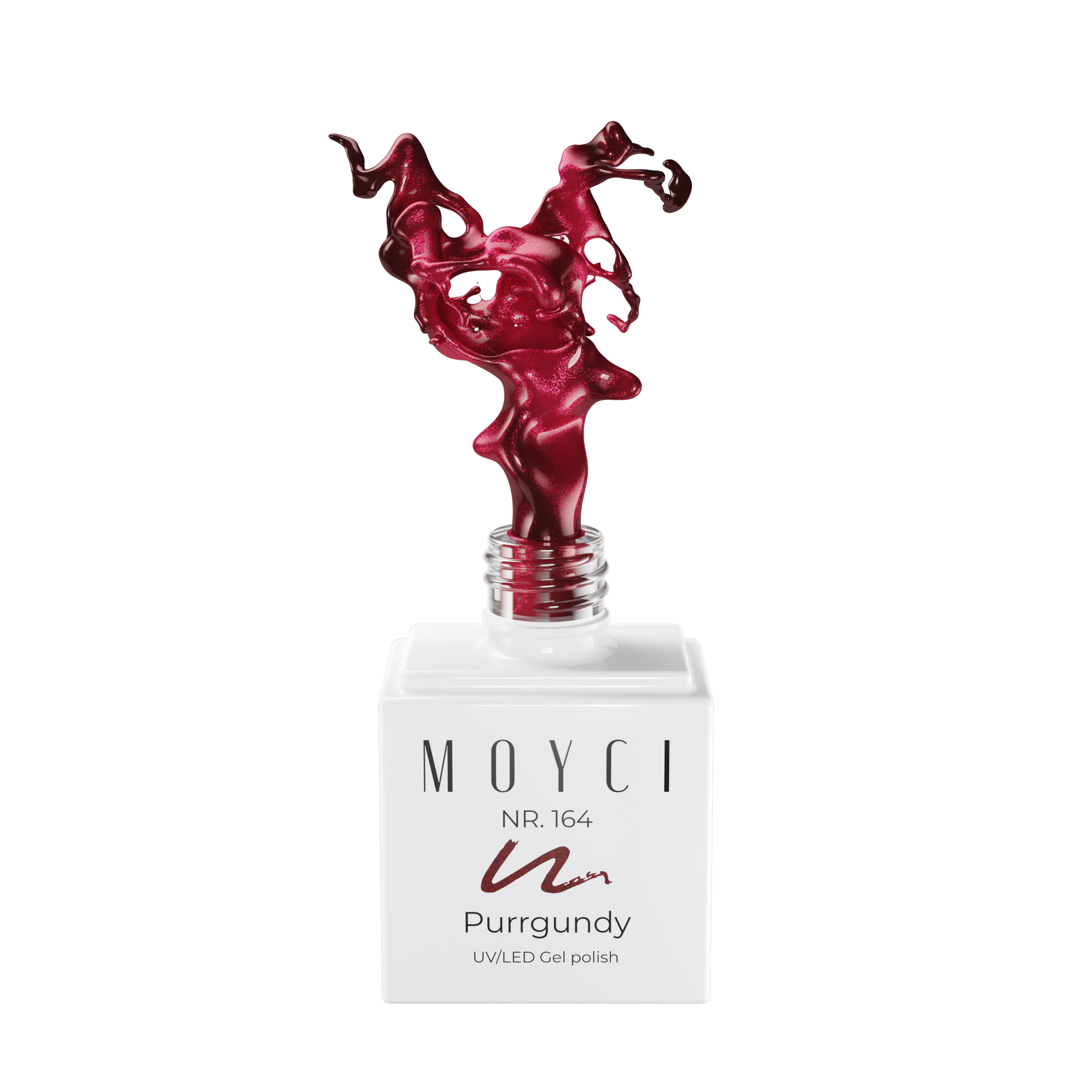 Lakier Hybrydowy Moyci 6ml - 164 Purrgundy