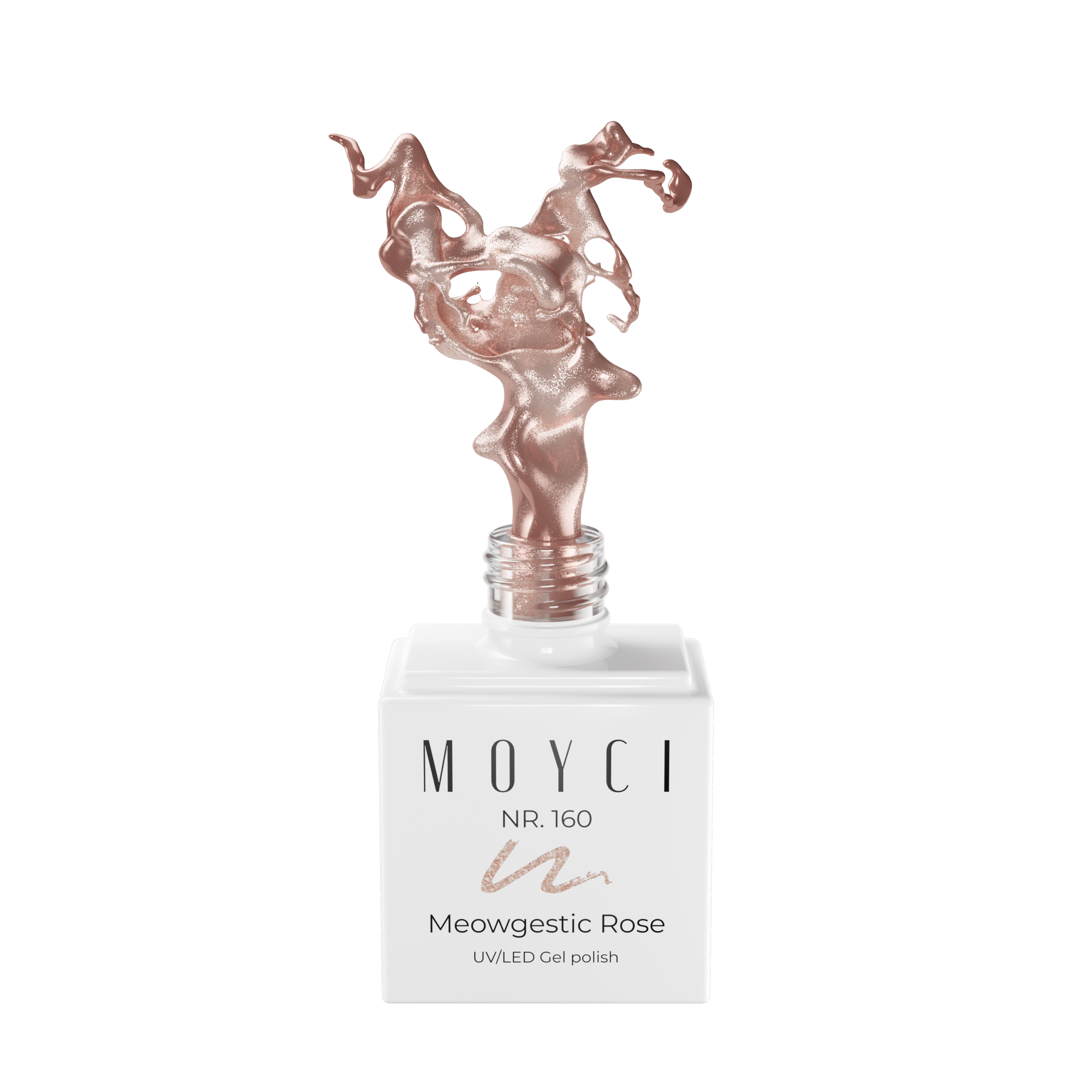 Lakier Hybrydowy Moyci 6ml - 160 Meowgestic Rose