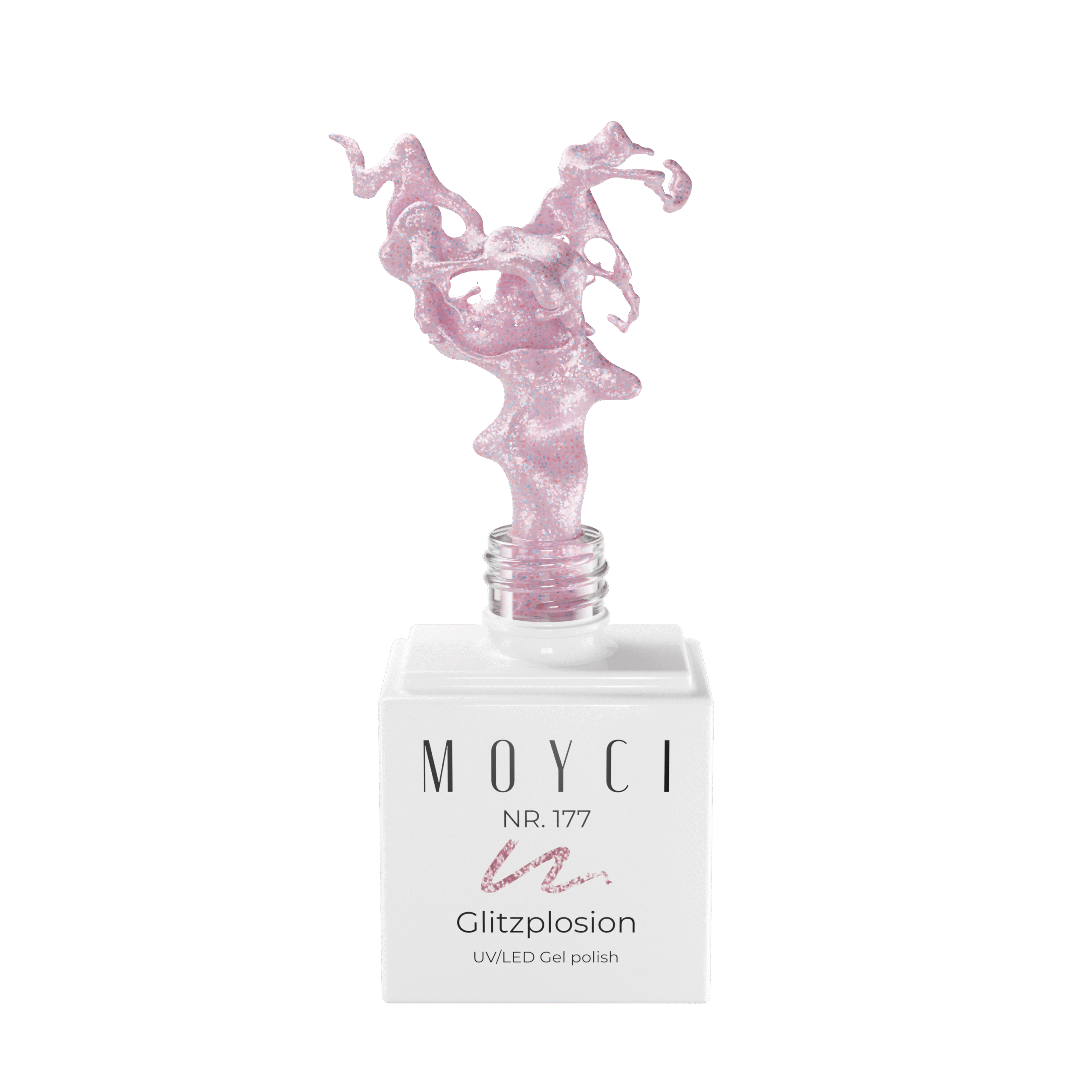 Lakier Hybrydowy Moyci 6ml - 177 Glitzplosion