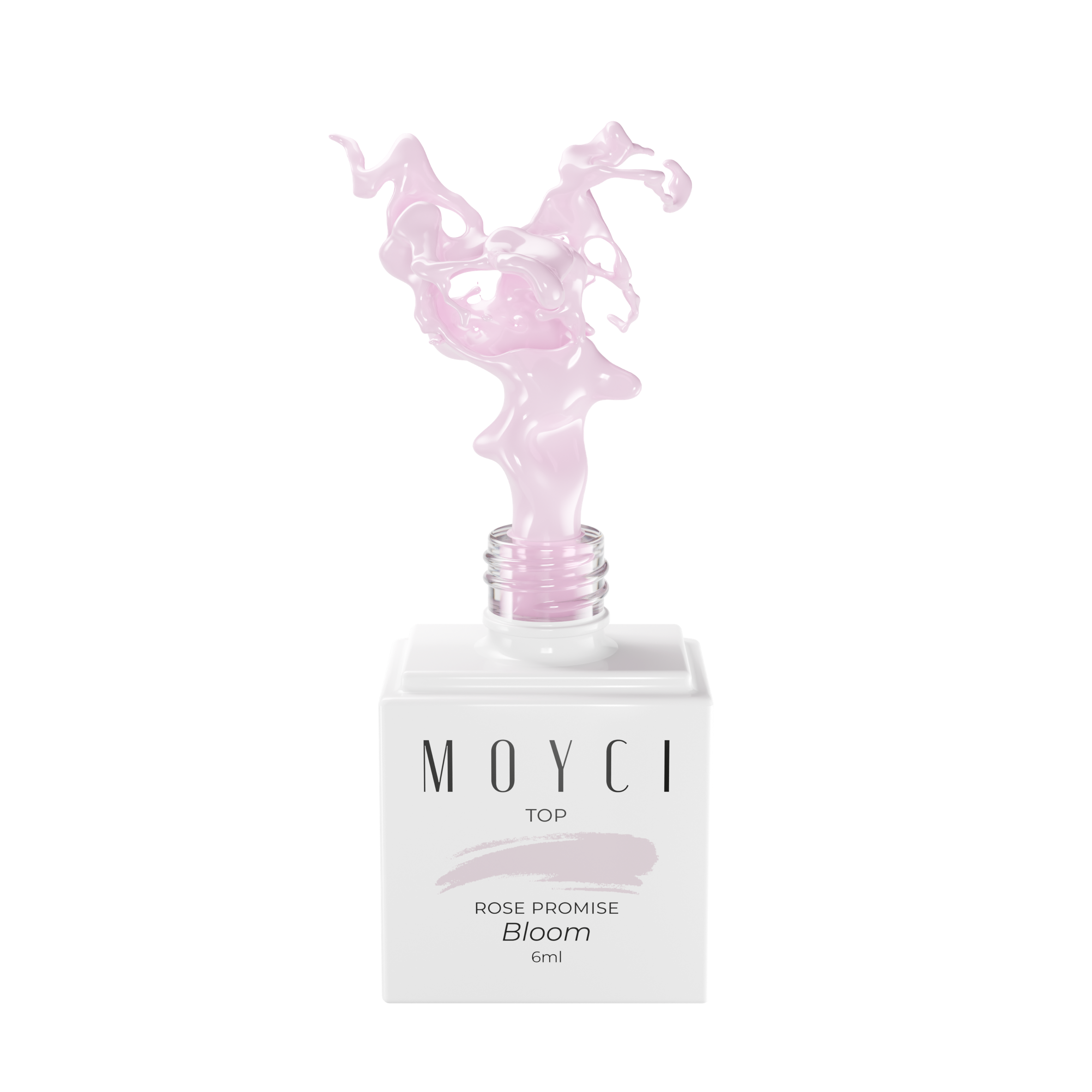 Top ROSE PROMISE Lakier nabłyszczający NO WIPE 6ml - Bloom