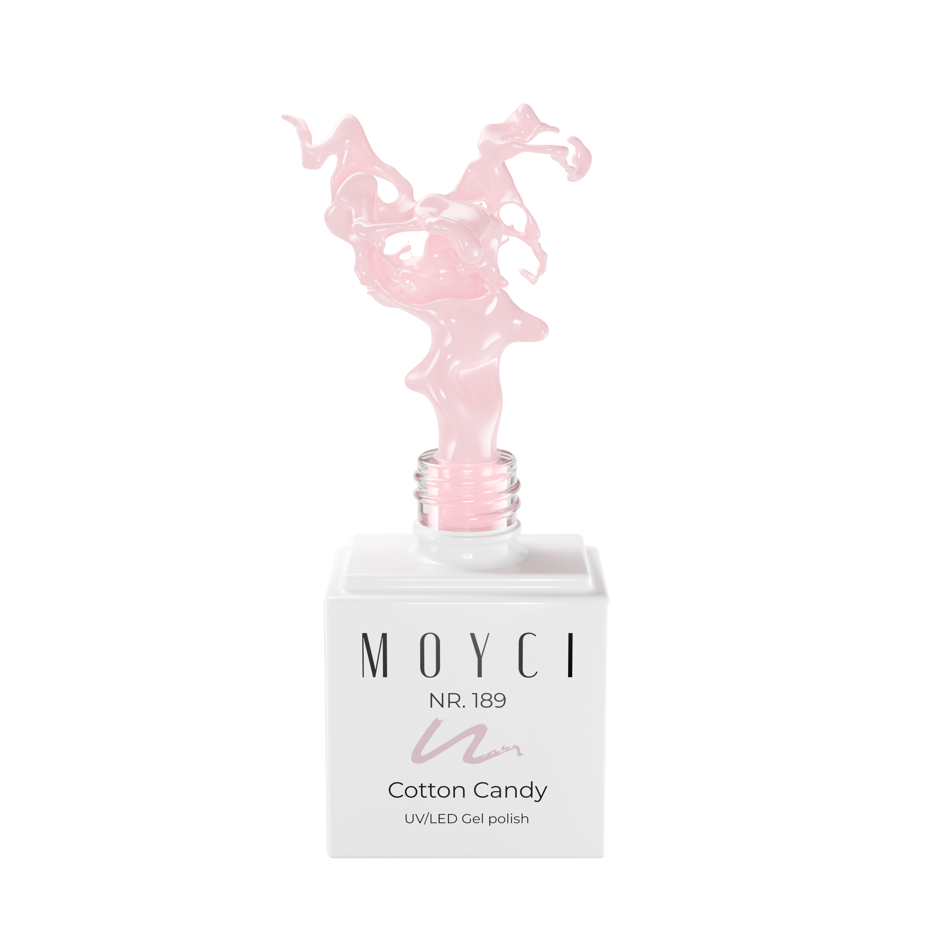 Lakier Hybrydowy Moyci 6ml - 189 Cotton Candy
