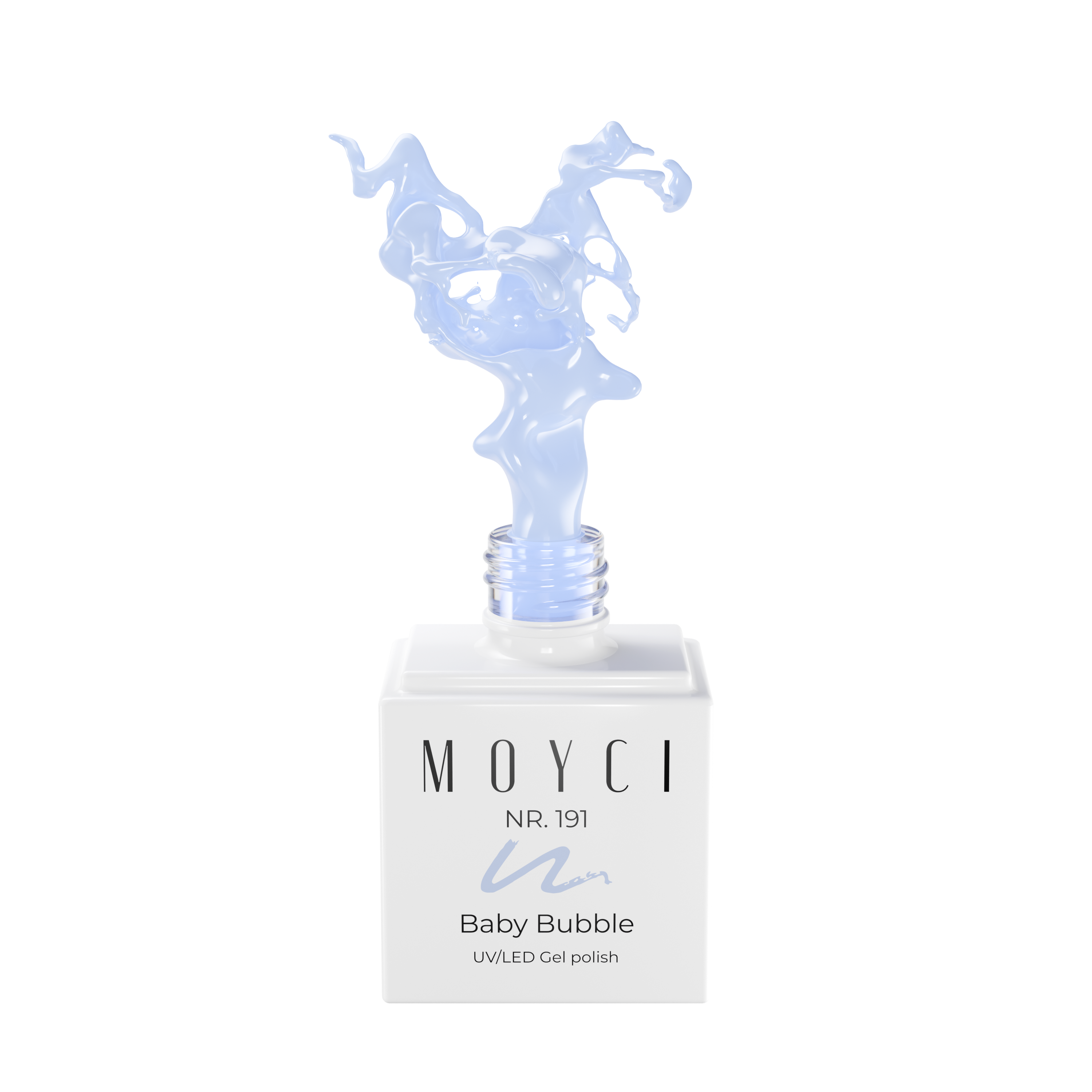 Lakier Hybrydowy Moyci 6ml - 191 Baby Bubble