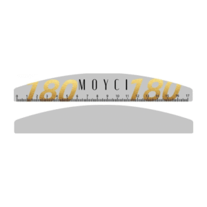 Pilnik do paznokci SLIM 180/180- Półksiężyc