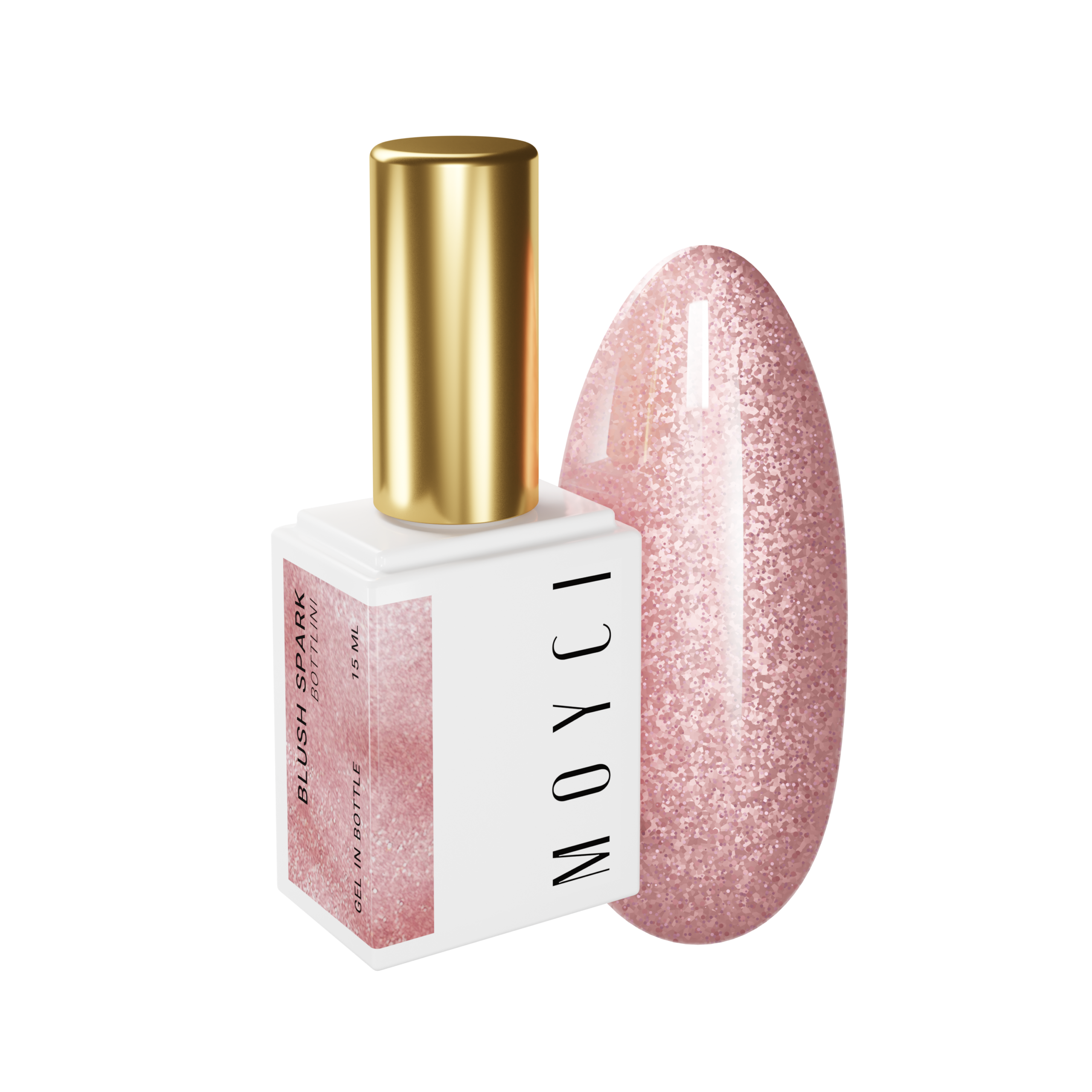 Bottlini Gel BLUSH SPARK - żel w butelce 15 ml