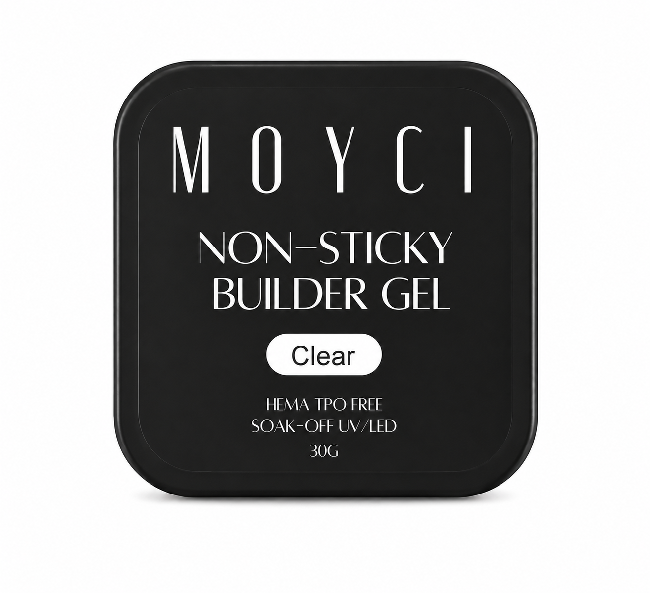 Non-Sticky Builder Gel CLEAR - żel do zdobień 30g
