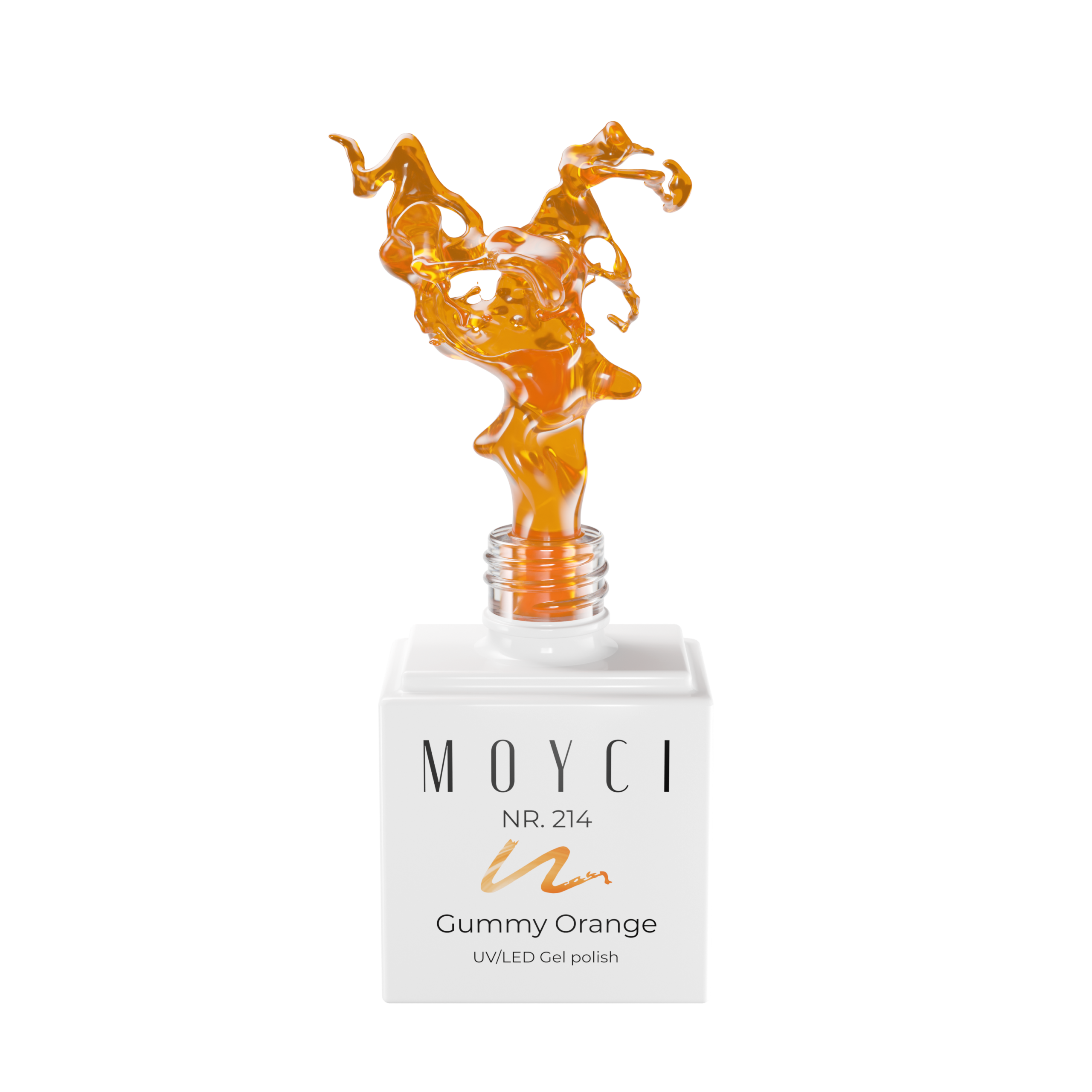 Lakier Hybrydowy Moyci 6ml - 214 Gummy Orange