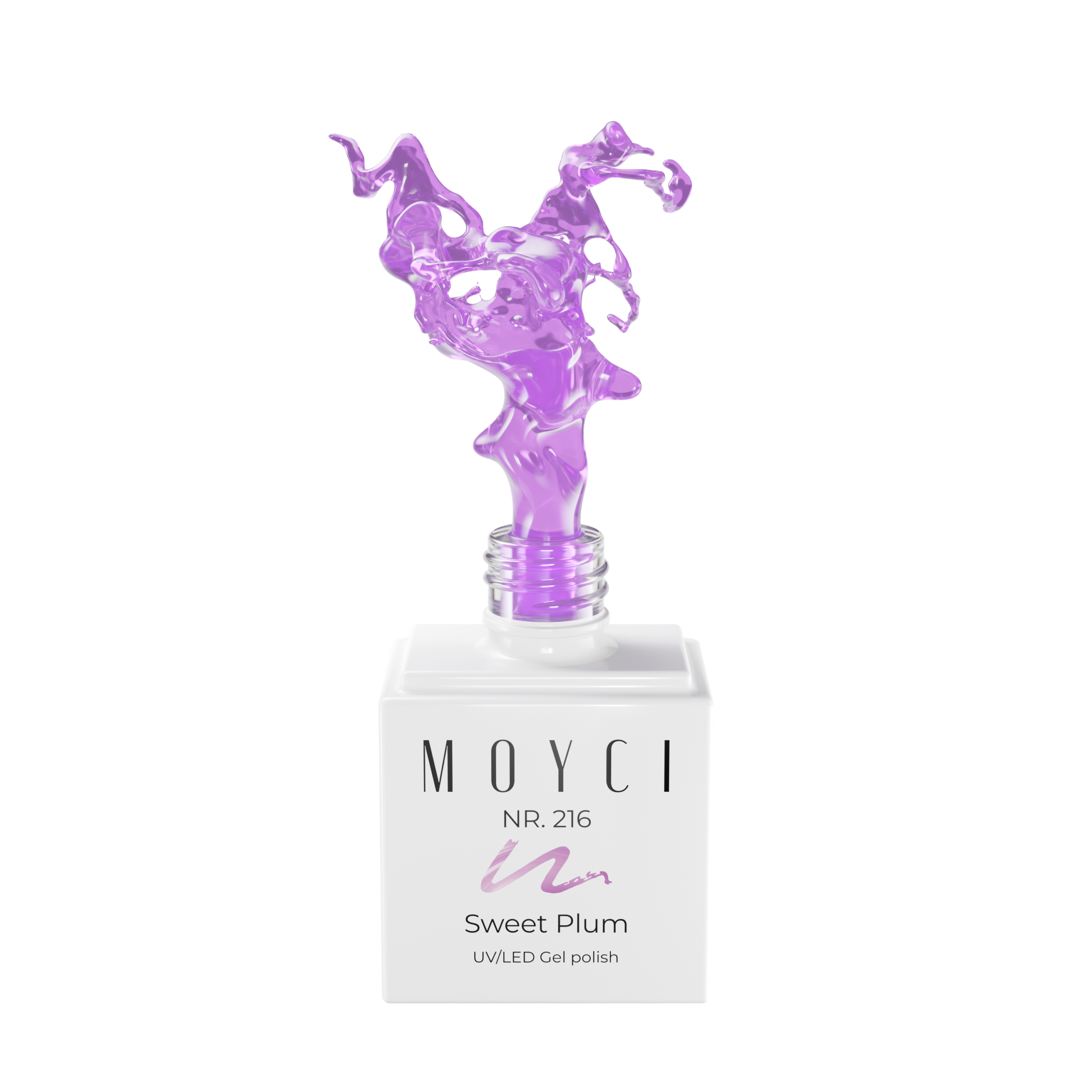 Lakier Hybrydowy Moyci 6ml - 216 Sweet Plum