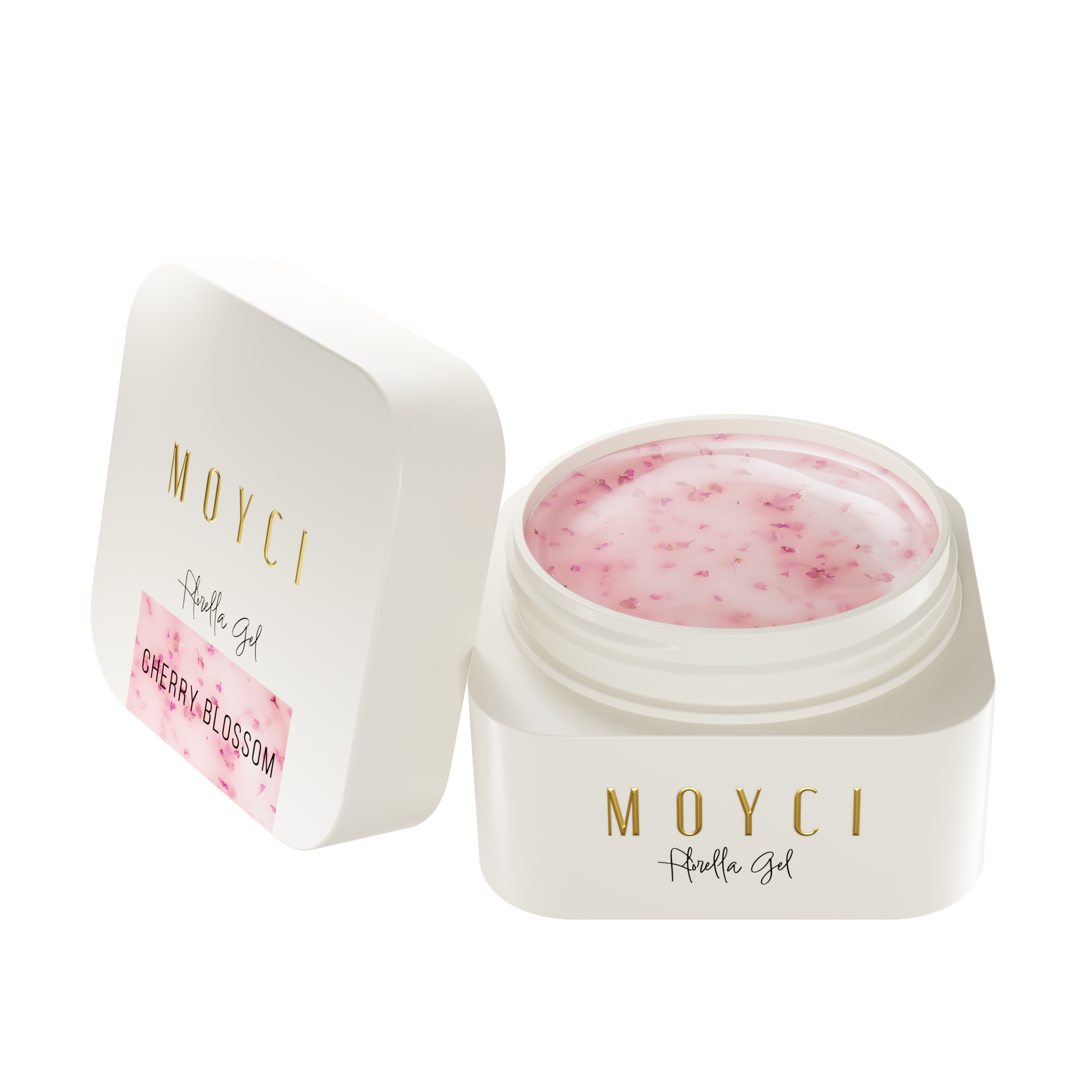 Florella Gel CHERRY BLOSSOM - żel budujący z kwiatkami 30 ml - obrazek 2