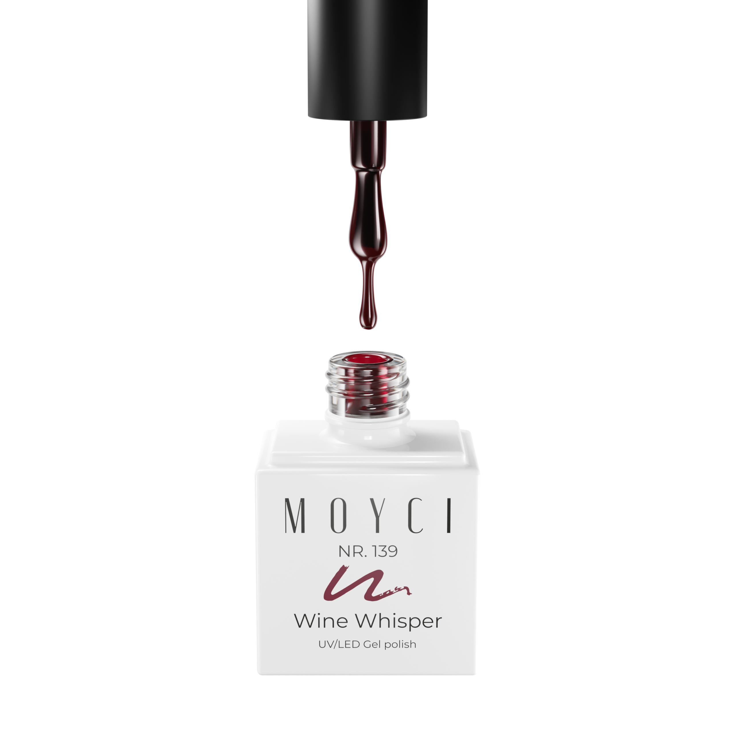 Lakier Hybrydowy Moyci 6ml - 139 Wine Whisper - obrazek 2