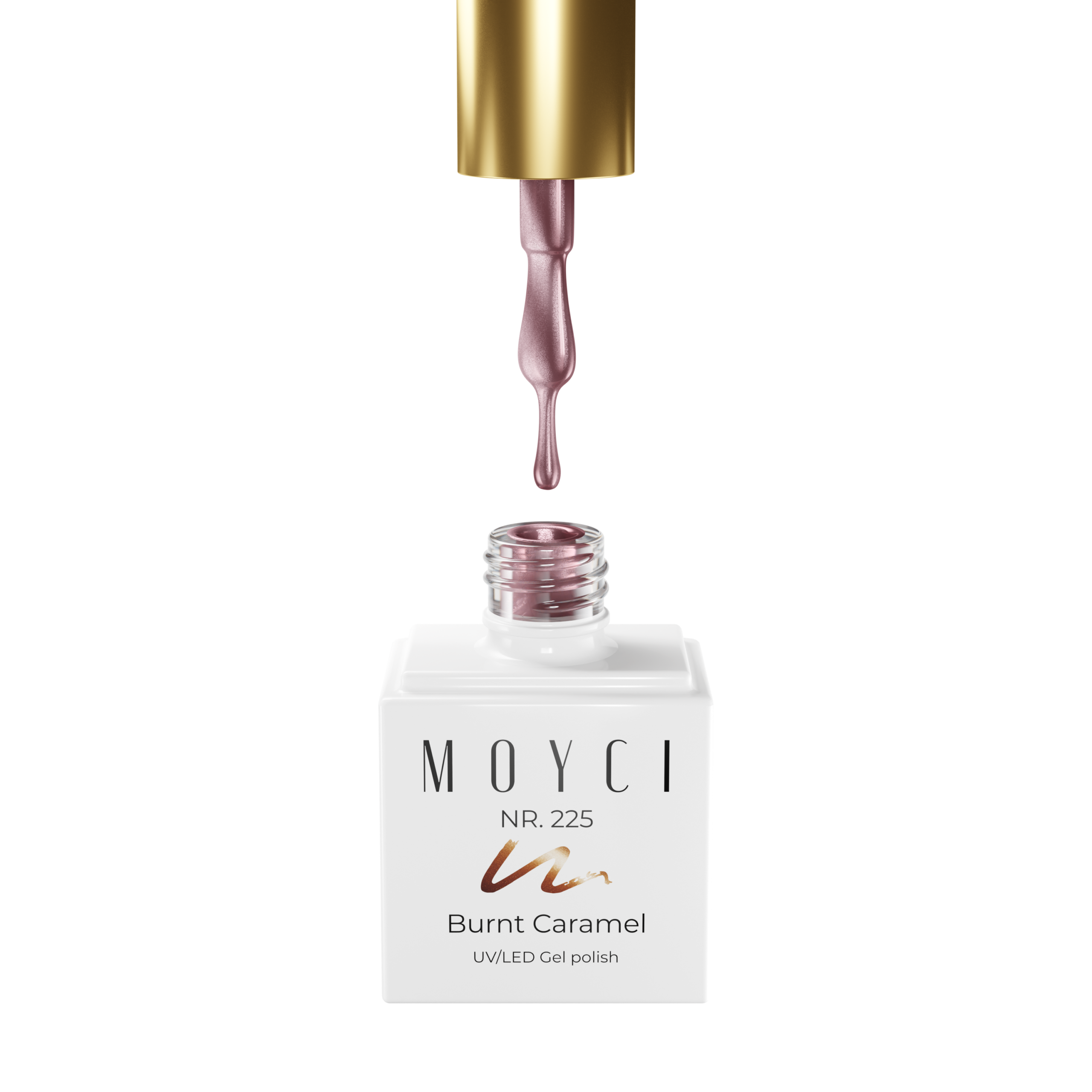 Lakier Hybrydowy Moyci 6ml - 225 Burnt Caramel